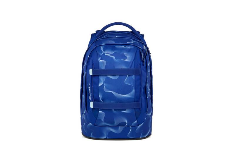 Satch Schulranzen Schulrucksack PACK Vibrant Blue, Kollektion 2025 (1 Stück), ergonomisch, Your-Size-System: auf Körpergröße anpassbar von Satch