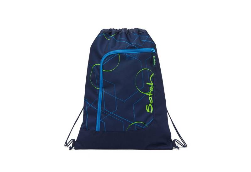 Satch Schulranzen Sportbeutel Blue Tech (1 Stück), Turnbeutel, Gymbag, Sporttasche von Satch