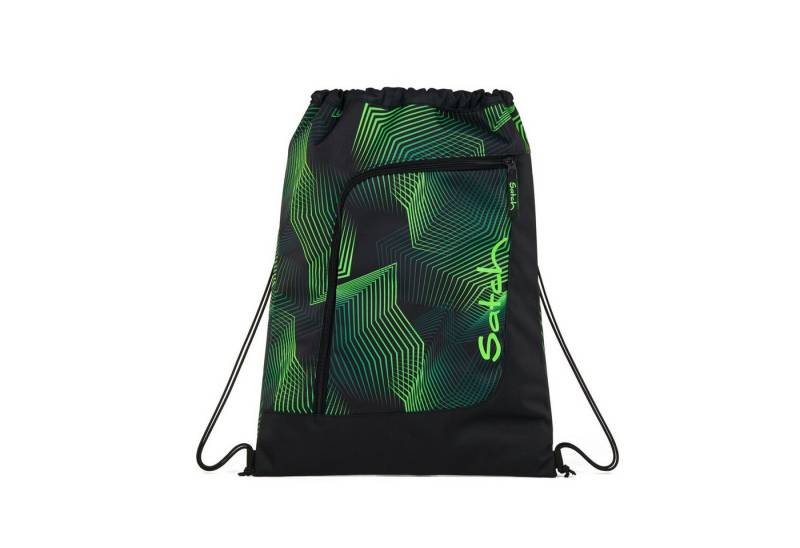Satch Schulranzen Sportbeutel Seismic Green (1 Stück), Turnbeutel, Gymbag, Sporttasche von Satch