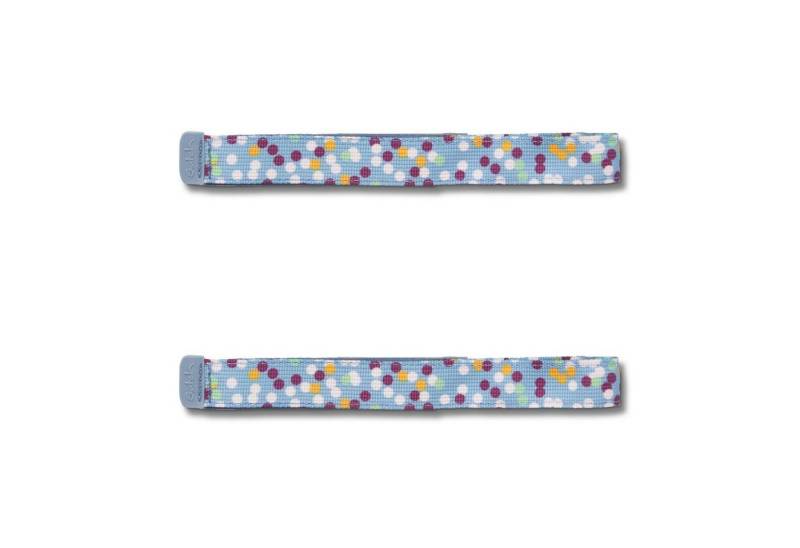 Satch Schulranzen Swaps Confetti Blue (2 Stück), für Satch Pack, Klettverschluss von Satch