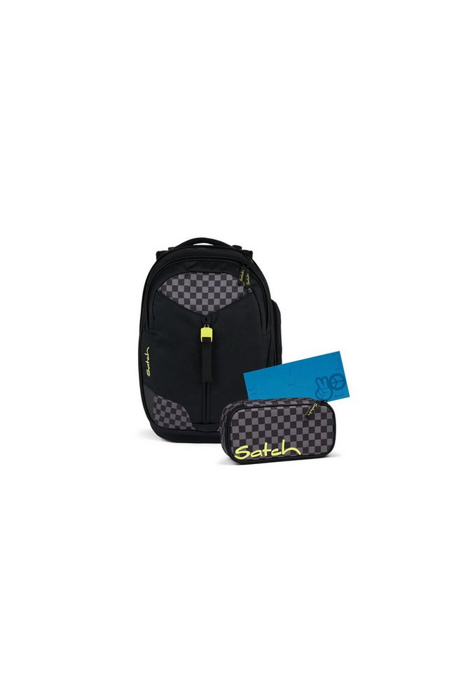 Satch Schulranzen match Bundle (3-tlg., 3-teiliges Set) von Satch
