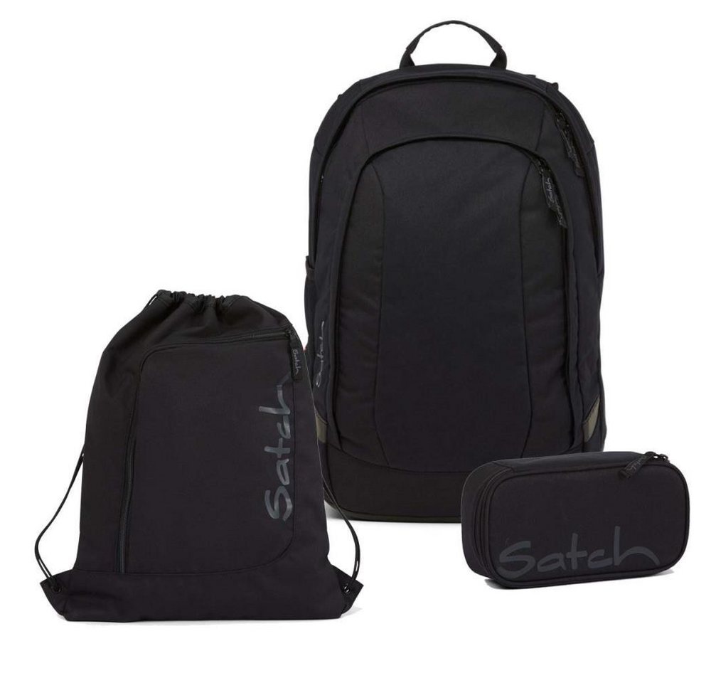 Satch Schulrucksack Air (3tlg., inkl. Schlamperbox und Sportbeutel) von Satch