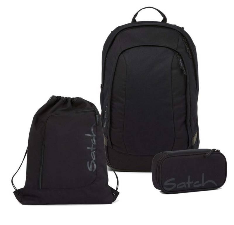 Satch Schulrucksack Air (3tlg., inkl. Schlamperbox und Sportbeutel) von Satch