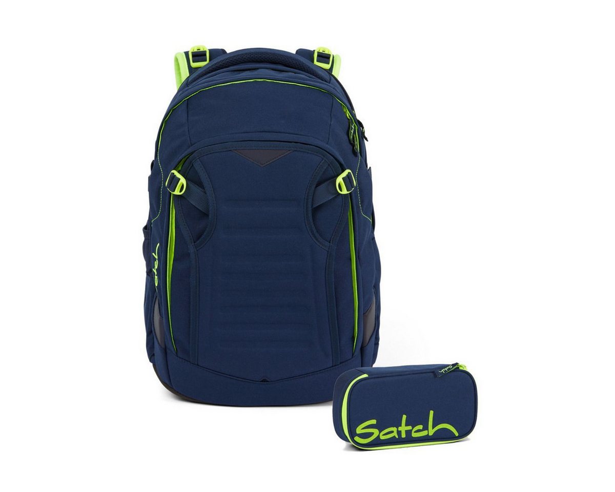 Satch Schulrucksack Match (2tlg., inkl. Schlamperbox) von Satch