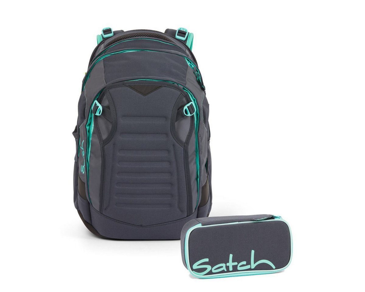 Satch Schulrucksack Match (2tlg., inkl. Schlamperbox) von Satch