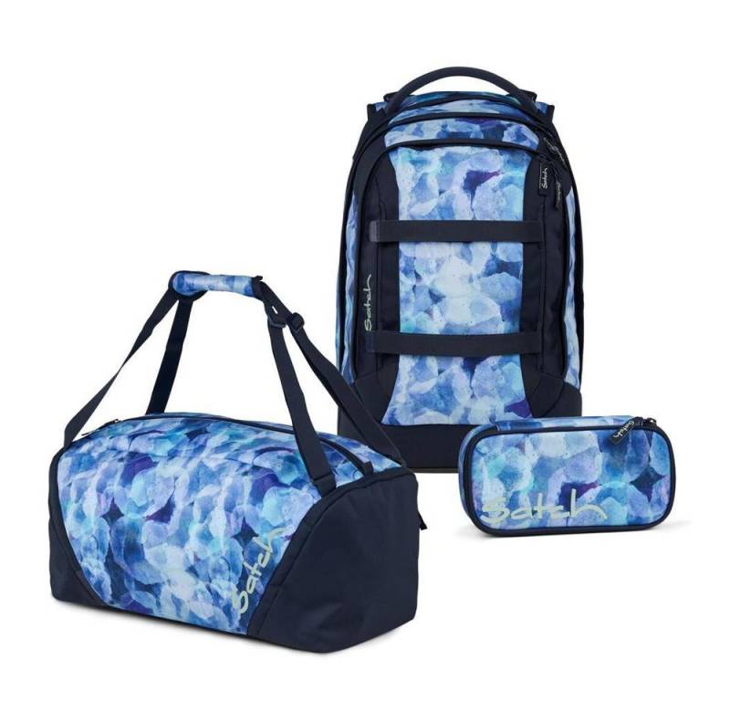 Satch Schulrucksack Pack (3tlg, inkl. Schlamperbox und Sporttasche) von Satch