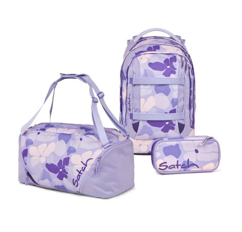Satch Schulrucksack Pack (3tlg, inkl. Schlamperbox und Sporttasche) von Satch