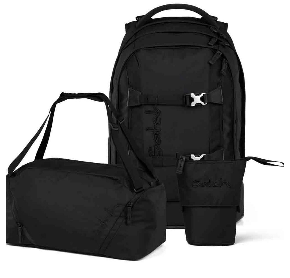 Satch Schulrucksack Pack (3tlg., inkl. Pencil Slider und Sporttasche) von Satch