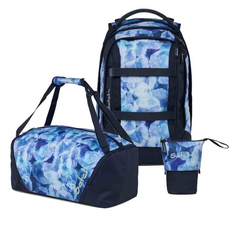 Satch Schulrucksack Pack (3tlg., inkl. Pencil Slider und Sporttasche) von Satch