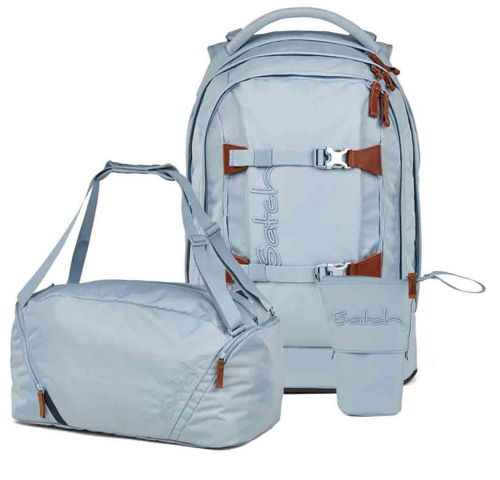 Satch Schulrucksack Pack (3tlg., inkl. Pencil Slider und Sporttasche) von Satch