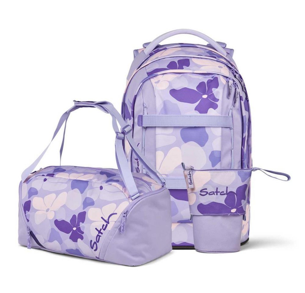 Satch Schulrucksack Pack (3tlg., inkl. Pencil Slider und Sporttasche) von Satch