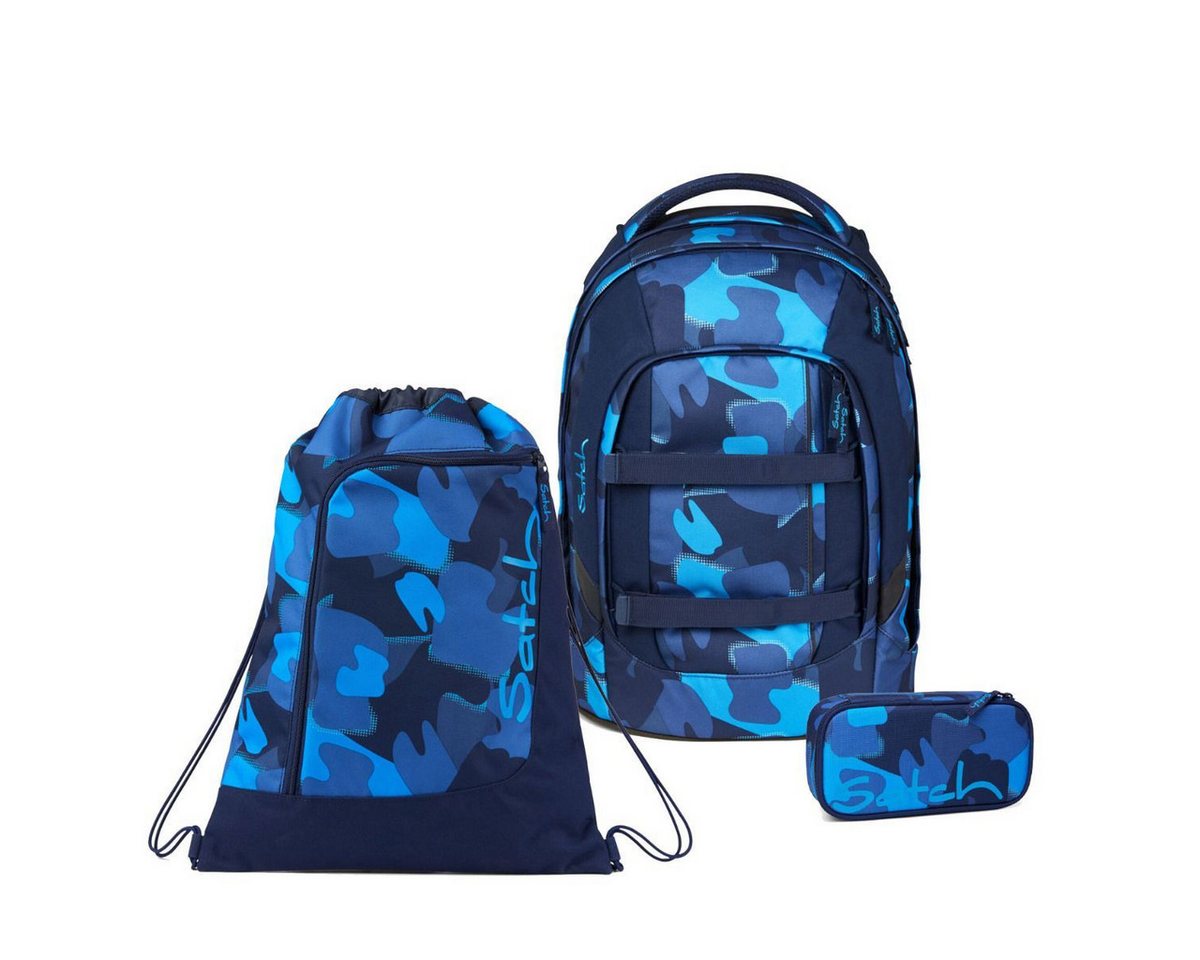 Satch Schulrucksack Pack (3tlg., inkl. Schlamperbox und Sportbeutel) von Satch