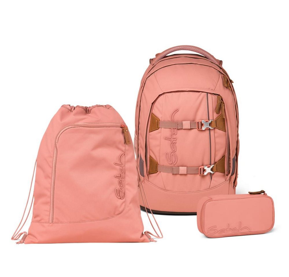 Satch Schulrucksack Pack (3tlg., inkl. Schlamperbox und Sportbeutel) von Satch