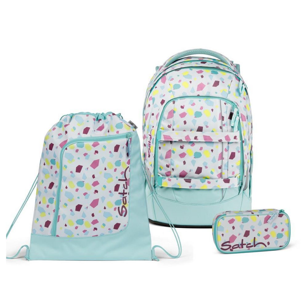 Satch Schulrucksack Pack (3tlg., inkl. Schlamperbox und Sportbeutel) von Satch