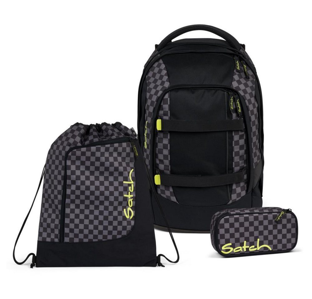 Satch Schulrucksack Pack (3tlg., inkl. Schlamperbox und Sportbeutel) von Satch