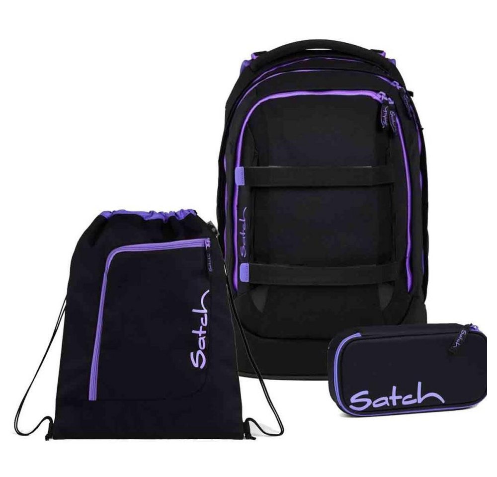 Satch Schulrucksack Pack (3tlg., inkl. Schlamperbox und Sportbeutel) von Satch