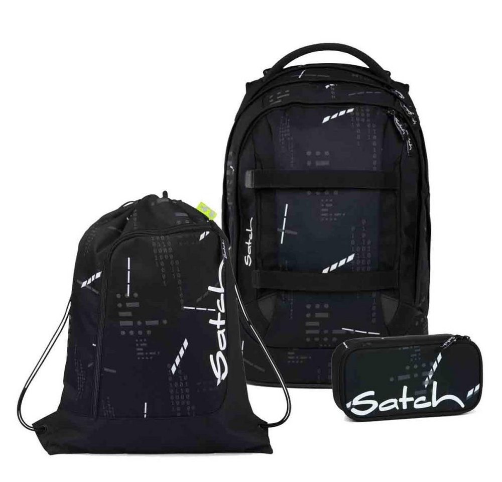 Satch Schulrucksack Pack (3tlg., inkl. Schlamperbox und Sportbeutel) von Satch