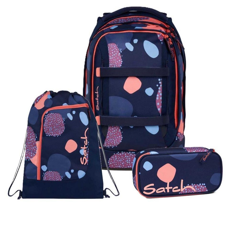 Satch Schulrucksack Pack (3tlg., inkl. Schlamperbox und Sportbeutel) von Satch
