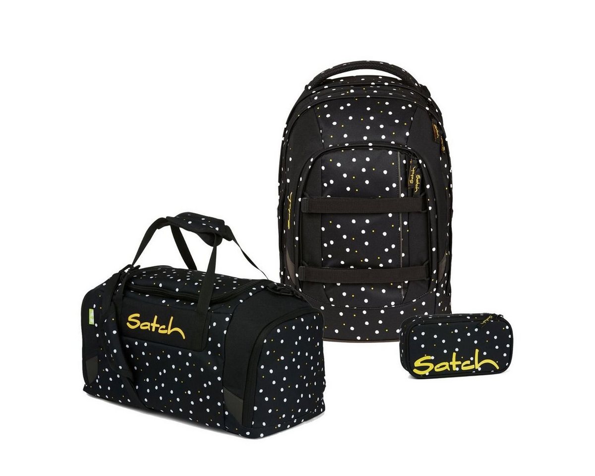 Satch Schulrucksack Pack (3tlg., inkl. Schlamperbox und Sporttasche) von Satch