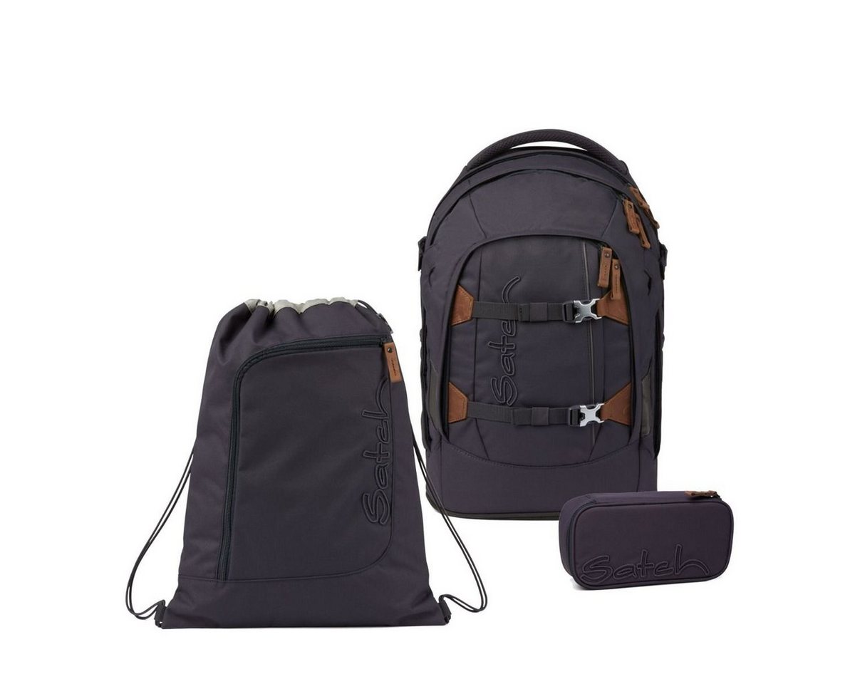 Satch Schulrucksack Pack (Set 3tlg., inkl. Schlamperbox und Sportbeutel) von Satch