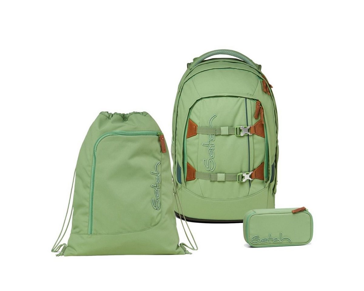 Satch Schulrucksack Pack (Set 3tlg., inkl. Schlamperbox und Sportbeutel) von Satch