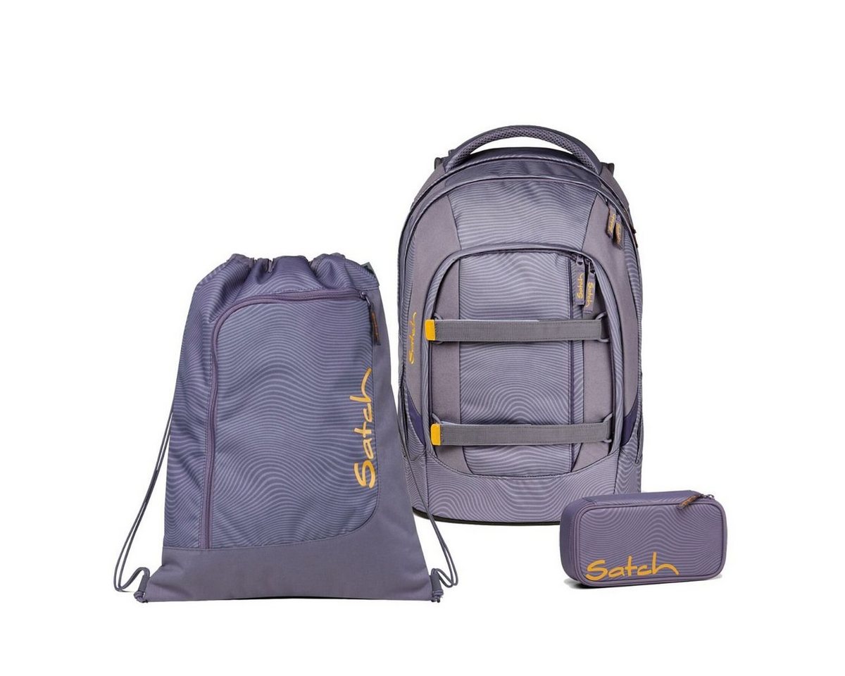 Satch Schulrucksack Pack (Set 3tlg., inkl. Schlamperbox und Sportbeutel) von Satch