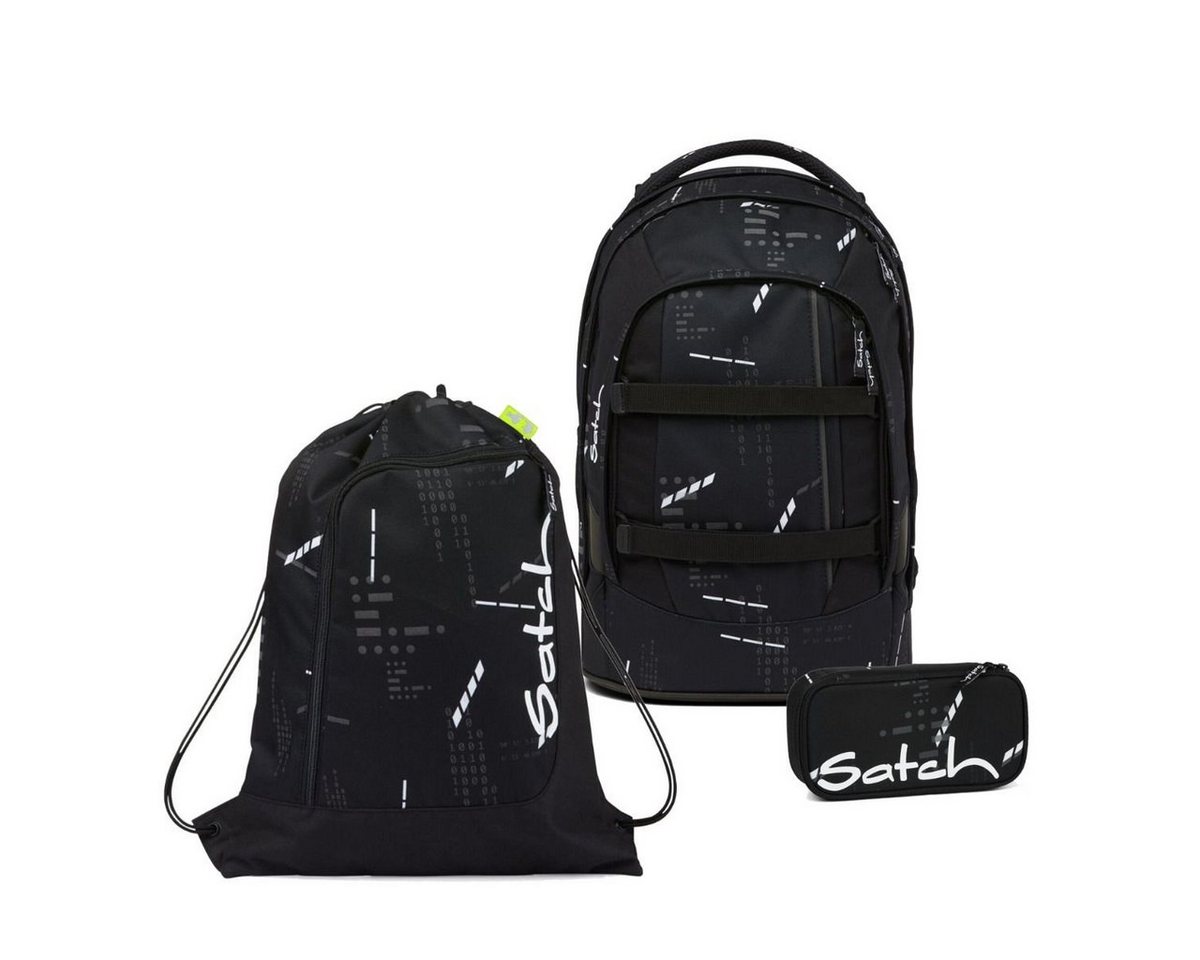 Satch Schulrucksack Pack (Set 3tlg., inkl. Schlamperbox und Sportbeutel) von Satch