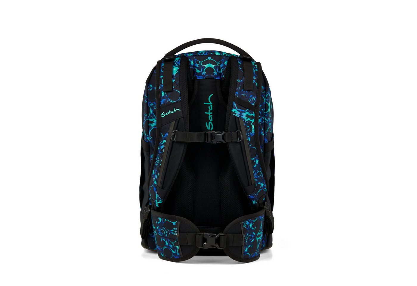 Satch Schulrucksack Satch Pack Caleido Blue Schulrucksack von Satch