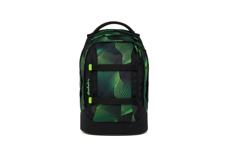 Satch Schulrucksack Satch pack Schulrucksack Seismic Green schwarz von Satch