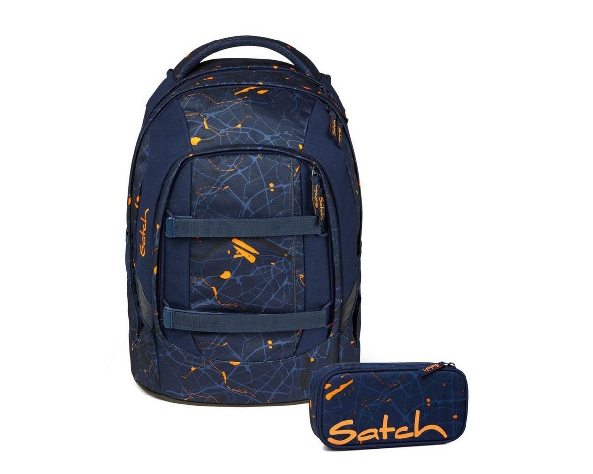 Satch Schulrucksack Set Pack (2tlg., inkl. Schlamperbox) von Satch