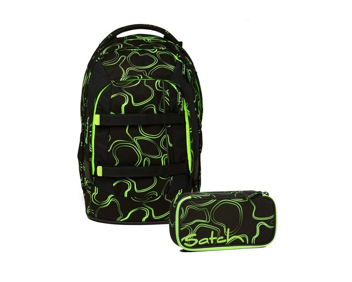 Satch Schulrucksack Set Pack (2tlg., inkl. Schlamperbox) von Satch