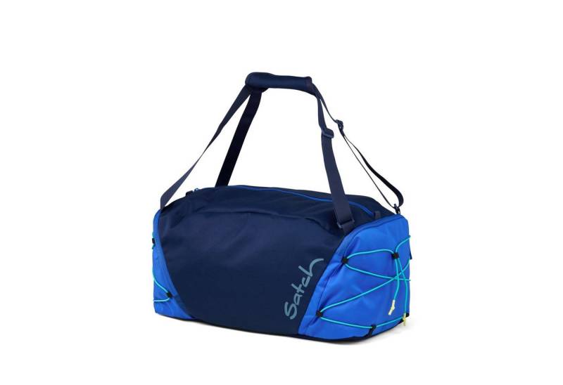 Satch Sporttasche Sporttasche Crossed Blue (1 Stück), Sportbeutel, Turnbeutel, Sportsackerl, Kindertasche von Satch