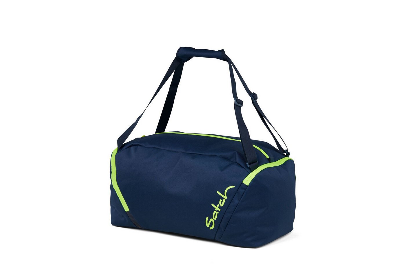 Satch Sporttasche Sporttasche Toxic Yellow (1 Stück), Sportbeutel, Turnbeutel, Sportsackerl, Kindertasche von Satch