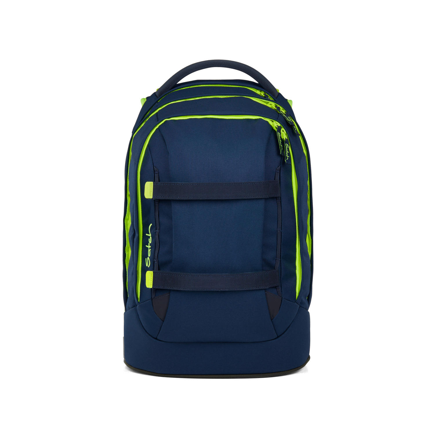 Satch - Toxic Yellow Pack Schulrucksack Einzeln dunkelblau von Satch