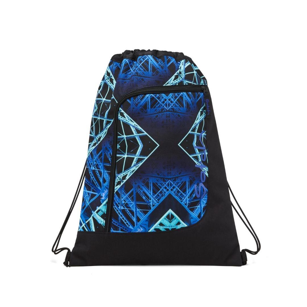 Satch - Turnbeutel Satch Gym Bag Nab Endless Light blau/grün von Satch