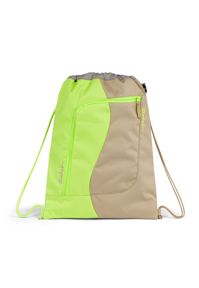 Satch Turnbeutel Sportbeutel (1-tlg), Einfach am Rucksack fixierbar, passt auf alle satch Schulrucksäcke von Satch