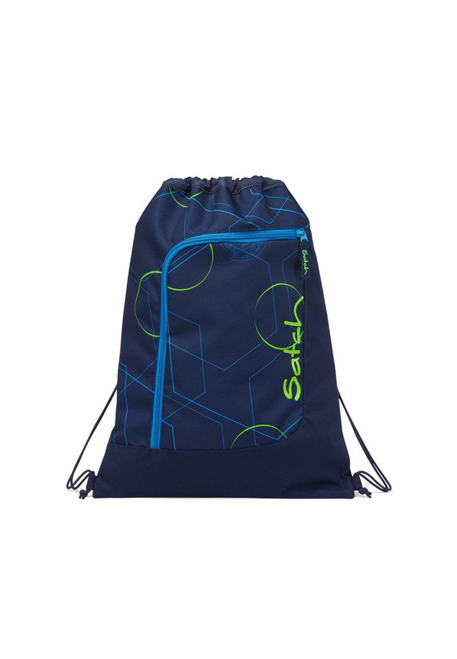Satch Turnbeutel Sportbeutel (1-tlg), Einfach am Rucksack fixierbar, passt auf alle satch Schulrucksäcke von Satch