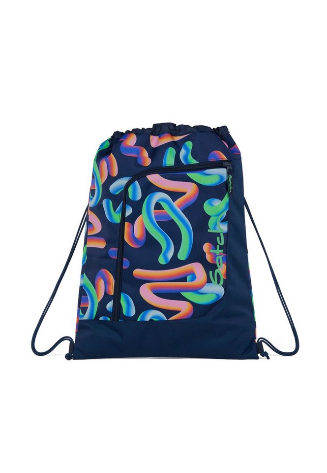 Satch Turnbeutel Sportbeutel (1-tlg), Einfach am Rucksack fixierbar, passt auf alle satch Schulrucksäcke von Satch