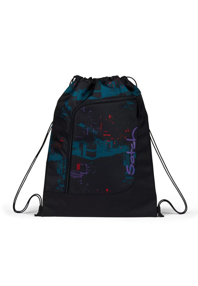 Satch Turnbeutel Sportbeutel (1-tlg), Einfach am Rucksack fixierbar, passt auf alle satch Schulrucksäcke von Satch