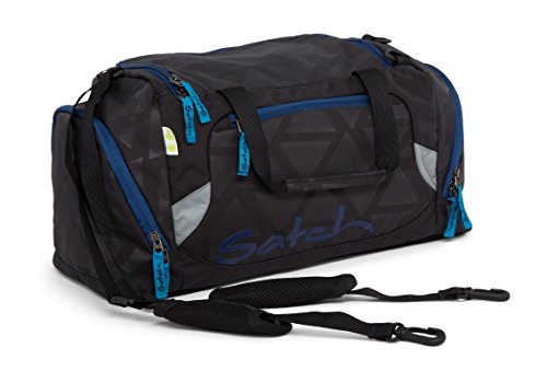SATCH Black Triad Kinder-Rucksack, 50 cm, Schwarz Heatemboss von Satch