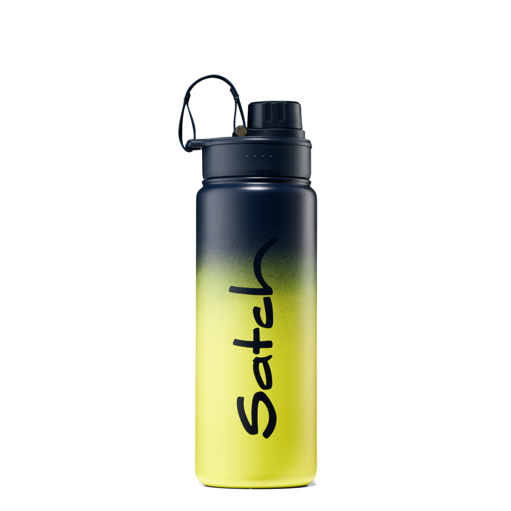 Satch - satch Edelstahl Trinkflasche Blue Graffiti Gelb - Gr. - One Size von Satch