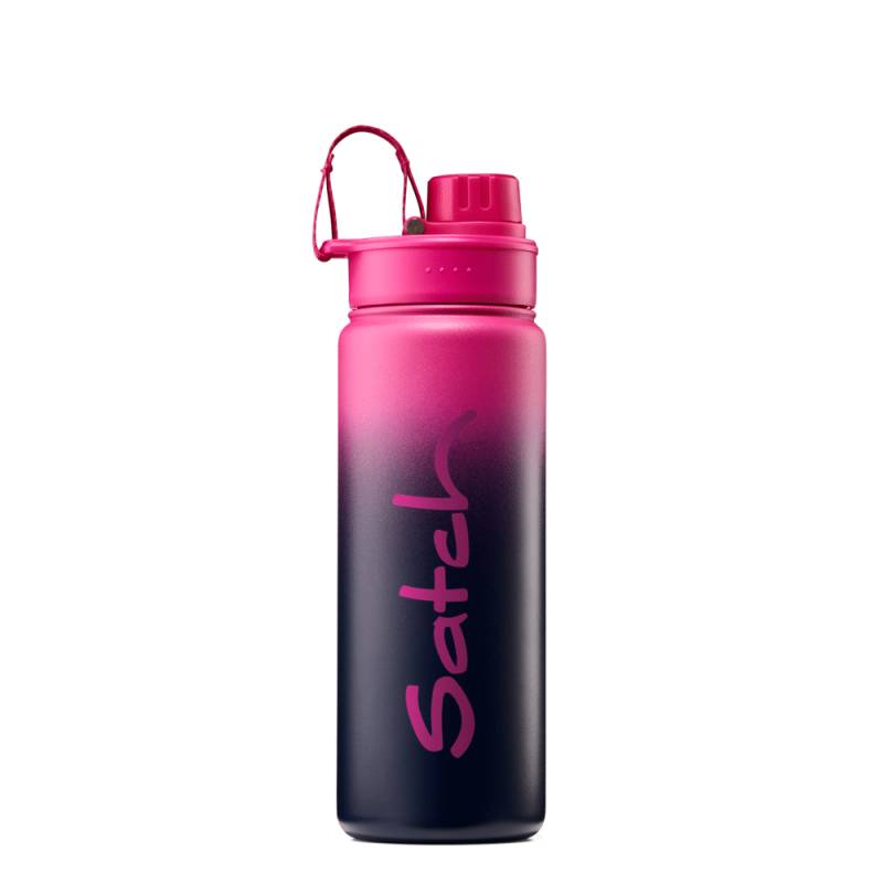 Satch - satch Edelstahl Trinkflasche Pink Graffiti Pink - Gr. - One Size von Satch