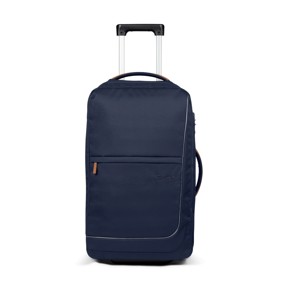 Satch - satch Flow M Reisekoffer Pure Navy Dunkelblau - Gr. - M von Satch