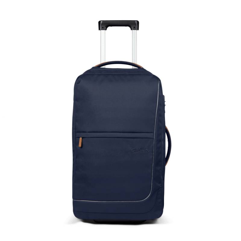 Satch - satch Flow M Reisekoffer Pure Navy Dunkelblau - Gr. - M von Satch