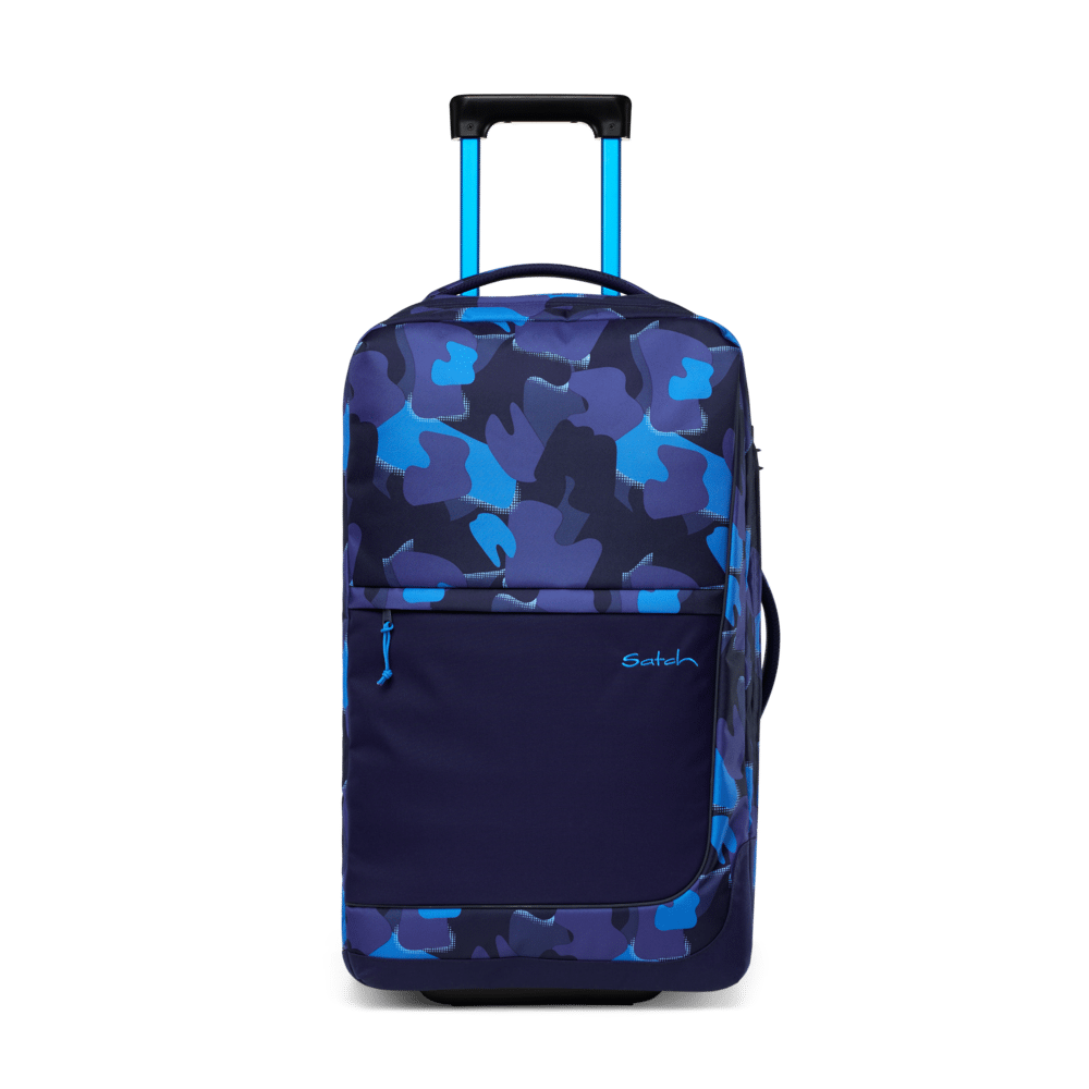 Satch - satch Flow M Reisekoffer Troublemaker Blau - Gr. - M von Satch