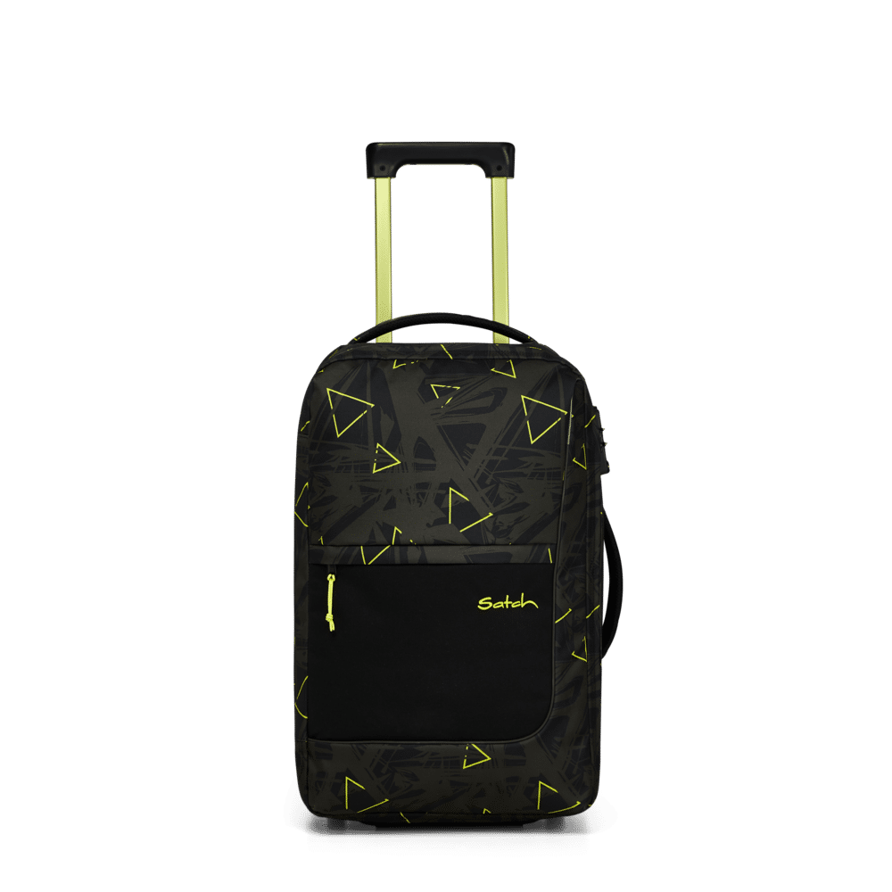 Satch - satch Flow S Reisekoffer Geo Storm Olive - Gr. - S von Satch