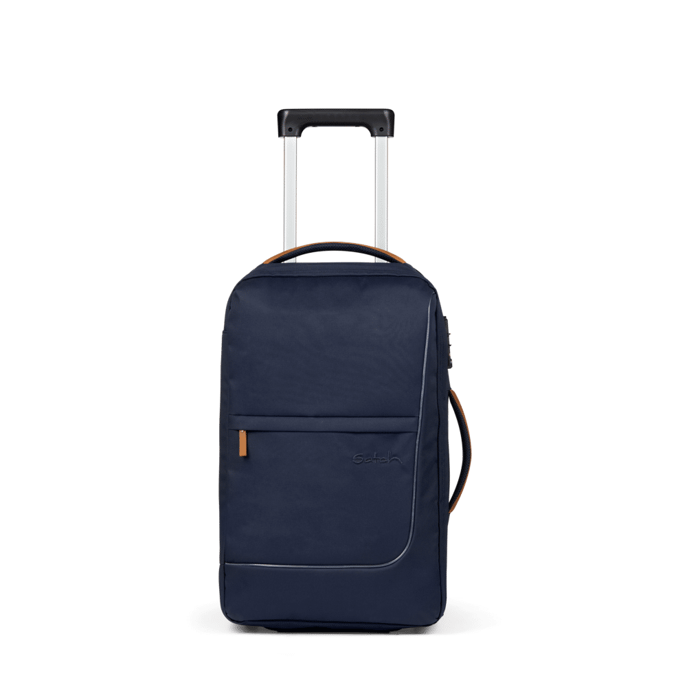 Satch - satch Flow S Reisekoffer Pure Navy Dunkelblau - Gr. - S von Satch