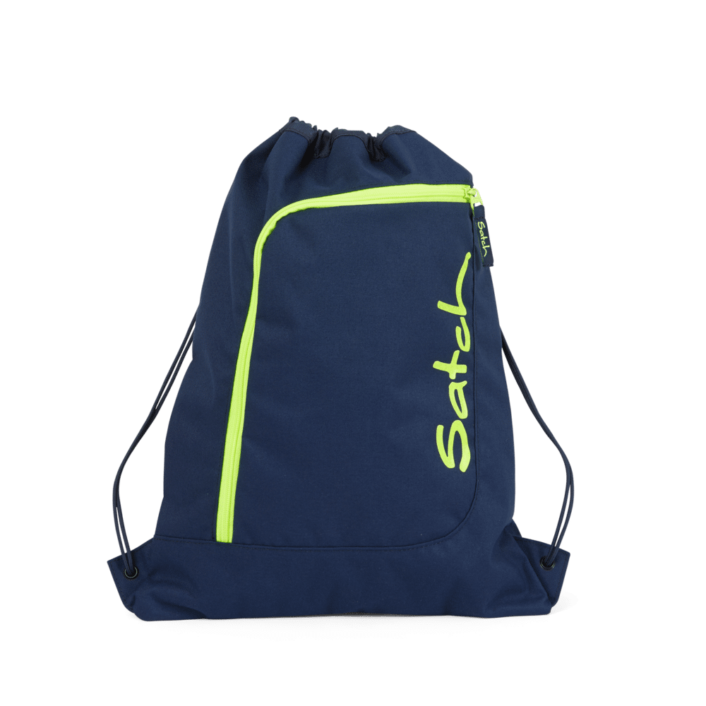 Satch - satch Sportbeutel Toxic Yellow Dunkelblau - Gr. - One Size von Satch