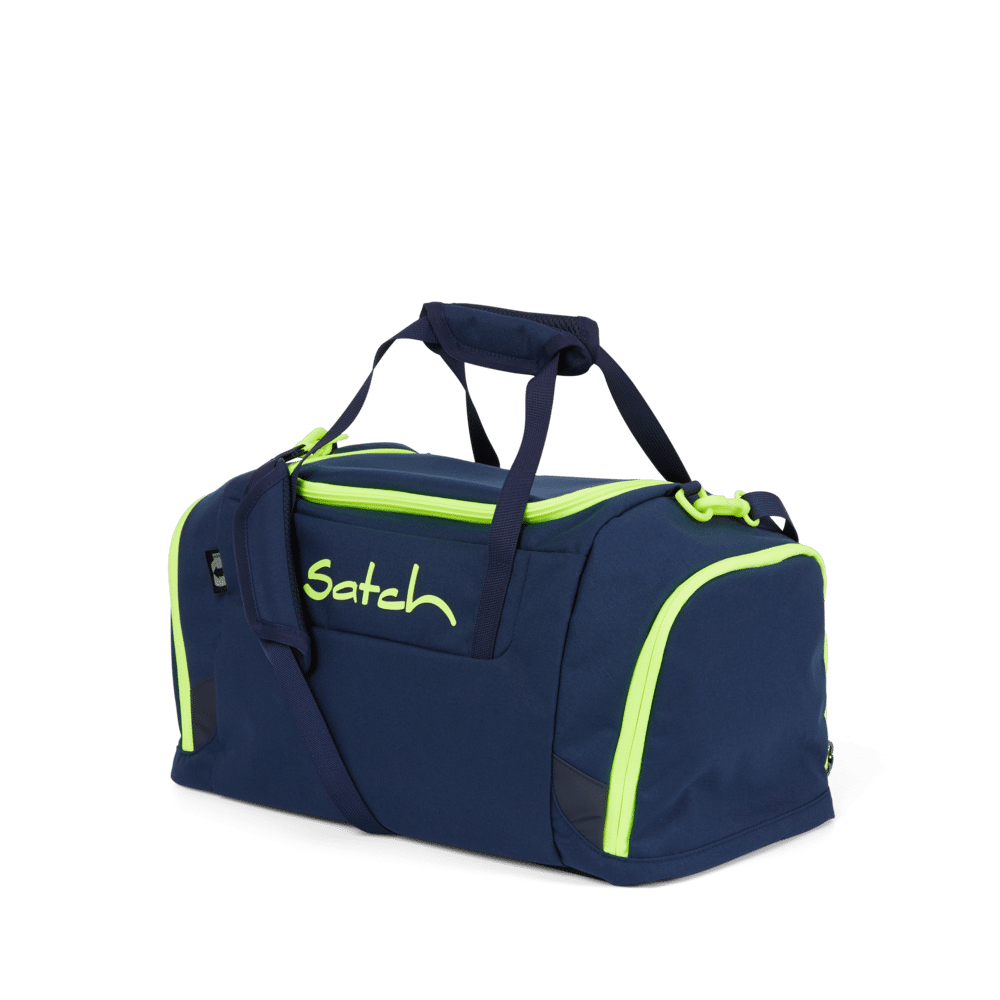 Satch - satch Sporttasche Toxic Yellow Dunkelblau - Gr. - One Size von Satch