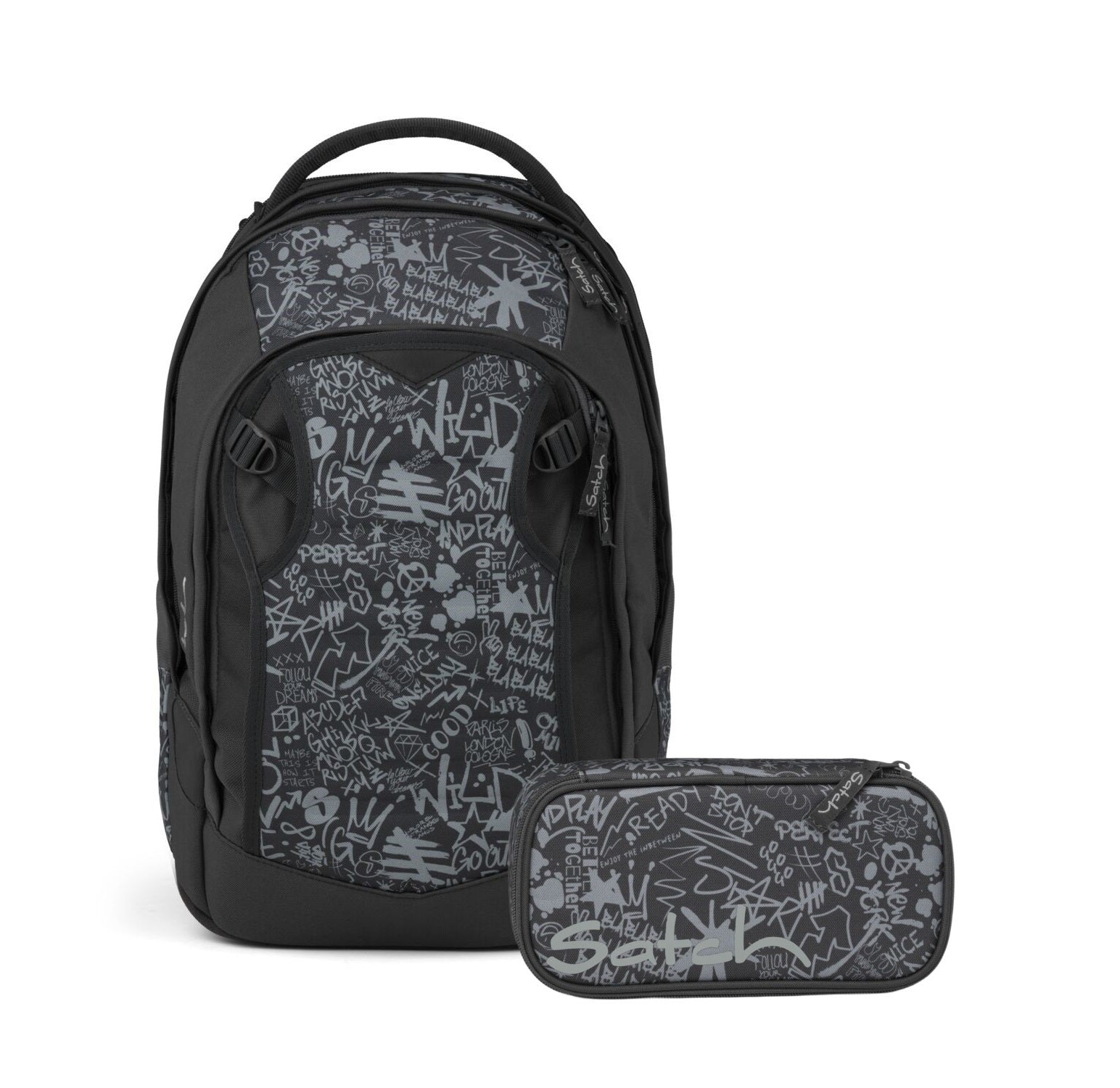 Schulrucksack-Set MATCH PLUS Street Ink 2-teilig von Satch